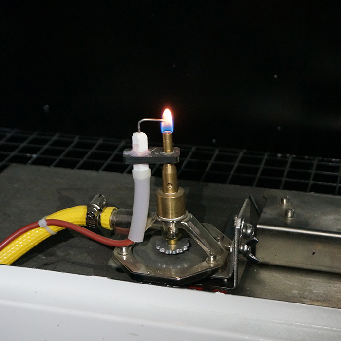 EN ISO 11925-2, DIN 53438, DIN4102-1 Устройство для испытания одиночного источника пламени / испытания на воспламеняемость